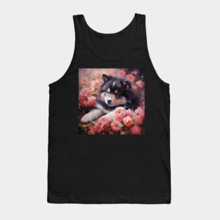 Finnish Lapphund Painting Tank Top